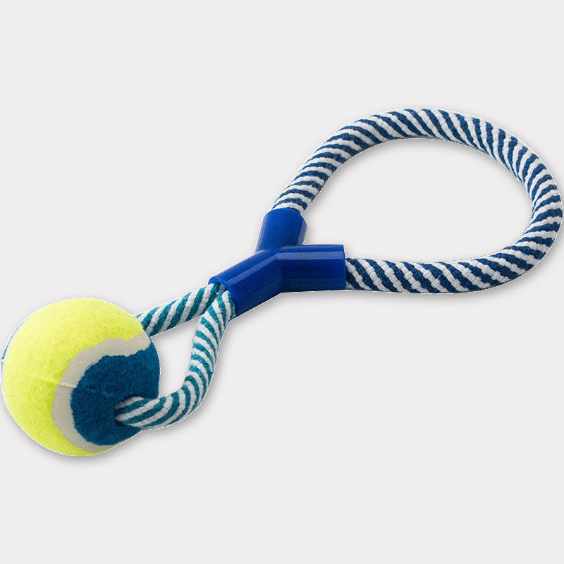 Teeth Grinding Knot Style Ball Style Dog Toys canrusupet