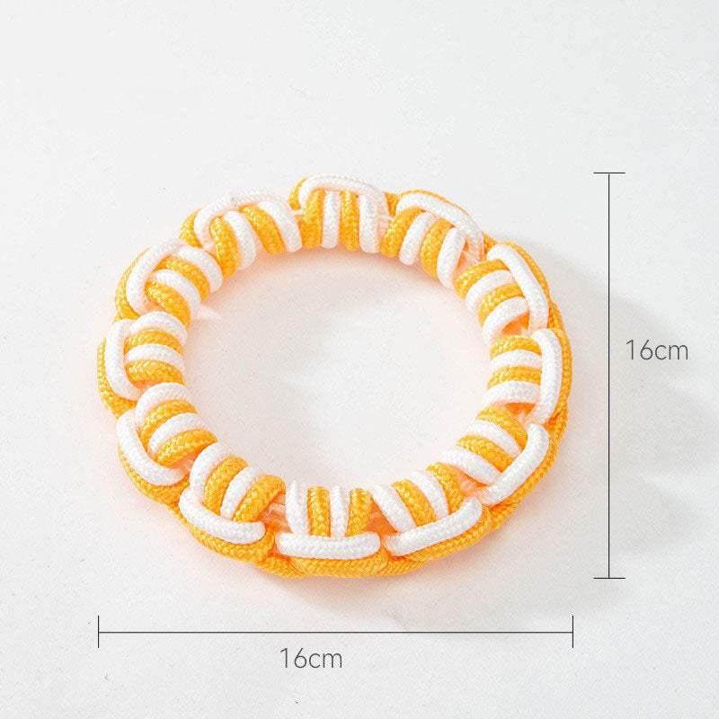 Durable Rope Dog Chew Toys For Small/Medium Dogs Training canrusupet