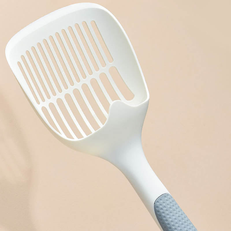 Simple Style White Large Size Cat Litter Scoop canrusupet