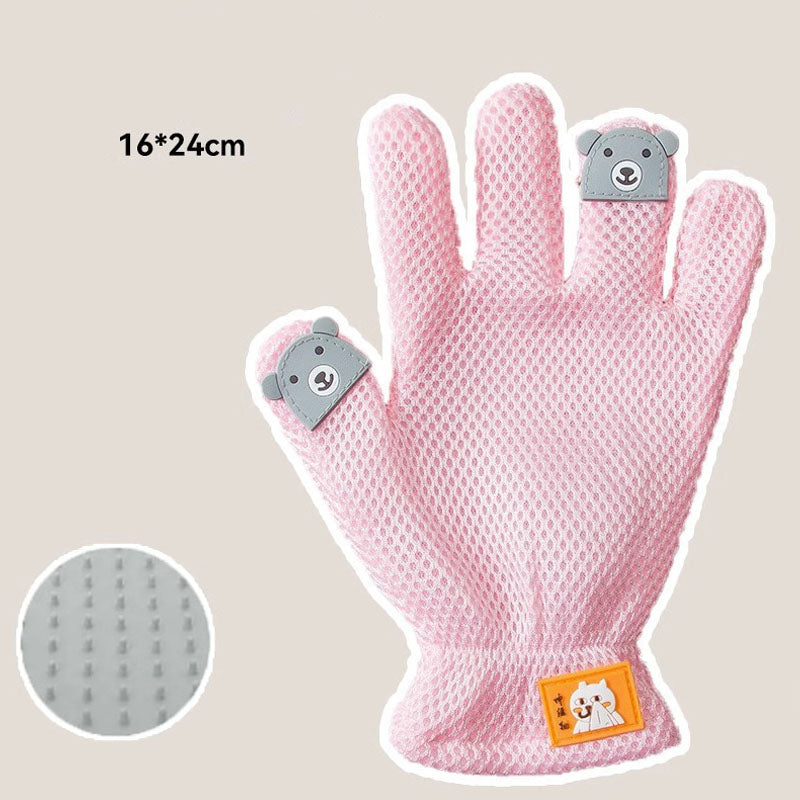 One Glove With Silicone Comb To Comb Floating Hair For Pet canrusupet