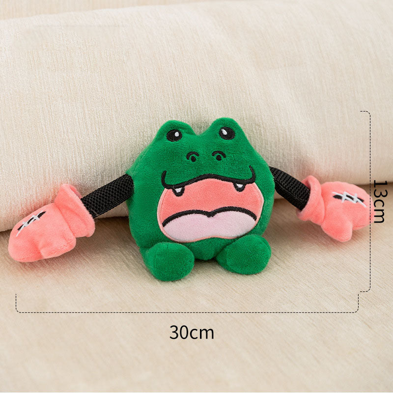 Chew-Proof Squeaky Pig Dog Toys For Small Dogs - Tug Play canrusupet