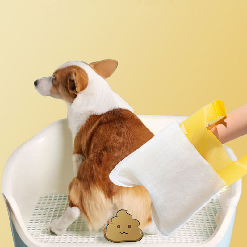 Disposable Double-layer Plastic Bags For Pick Up Dog Poop canrusupet