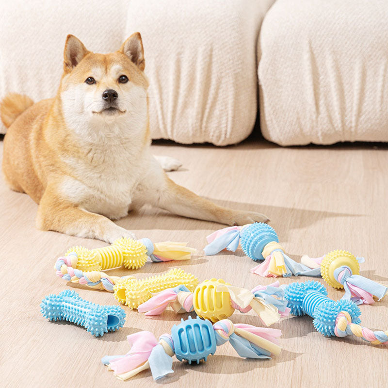 Durable Chew Dog Toys | Washable, Interactive Pet Toys canrusupet