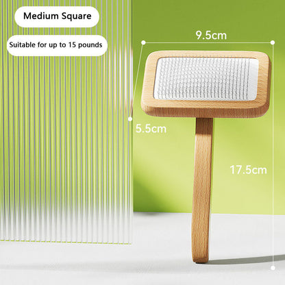 Air Cushion Comb Dog Brush With Woodiness For Cats Dogs canrusupet