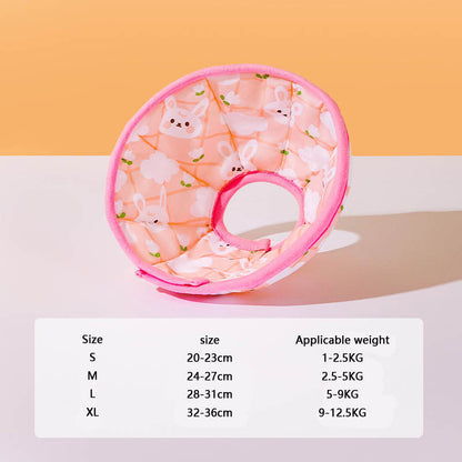 Cute Pattern Anti Licking Cones Shield Neck Brace For Pet canrusupet