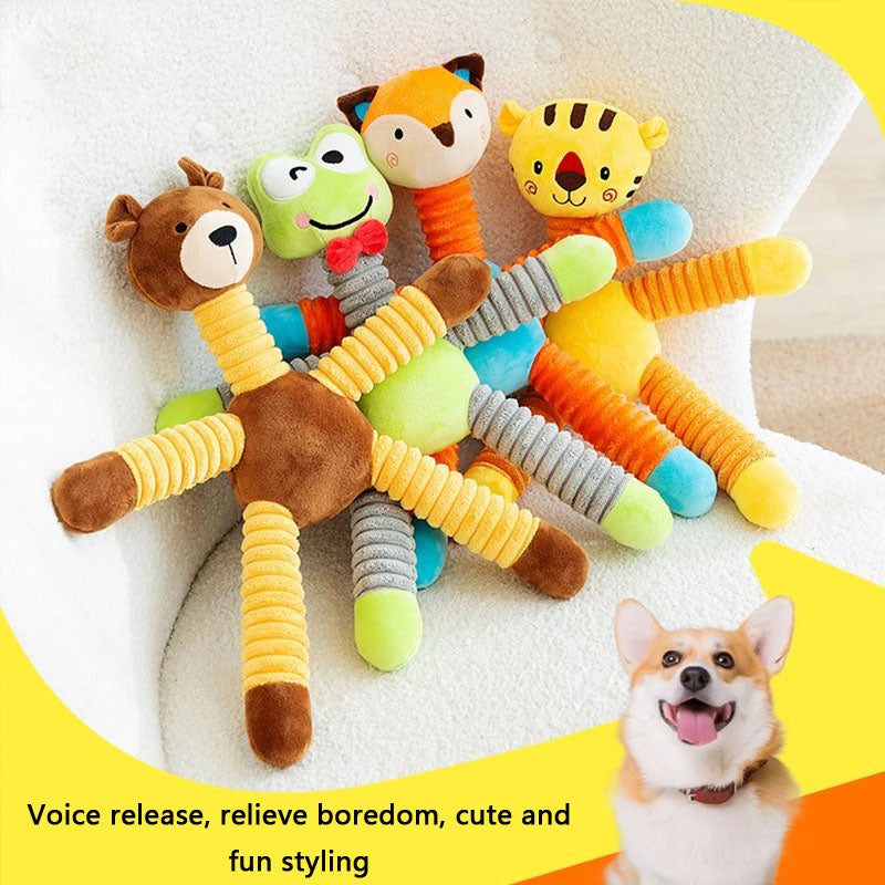 Durable Squeaky Dog Toys For Small Breeds - Chew & Teething canrusupet