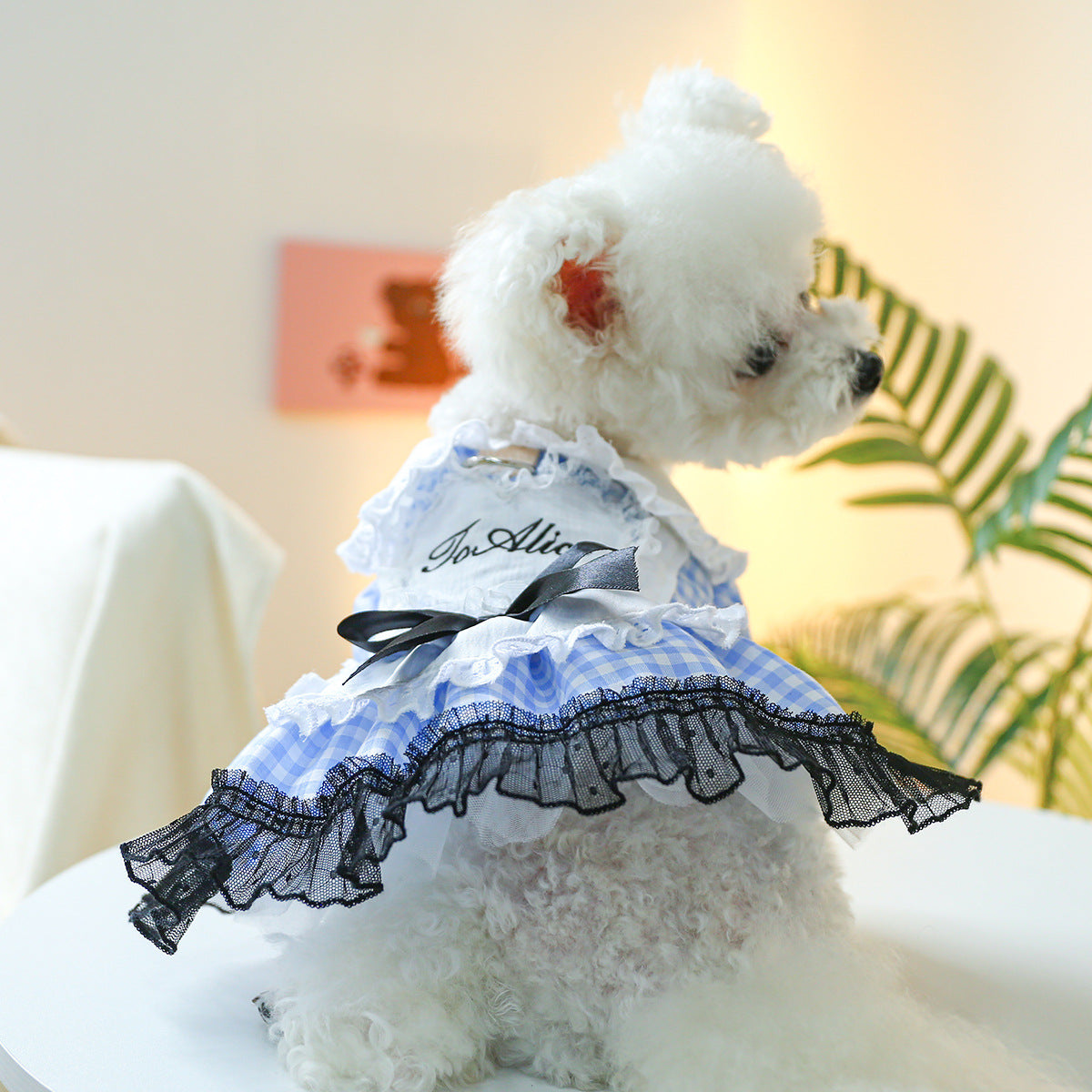 Dog Or Cat Clothes Doll Collar Skirt - canrusupet