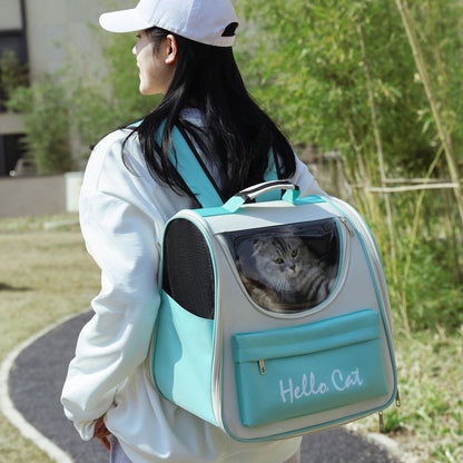 Comfortable Portable Pet Backpack - canrusupet