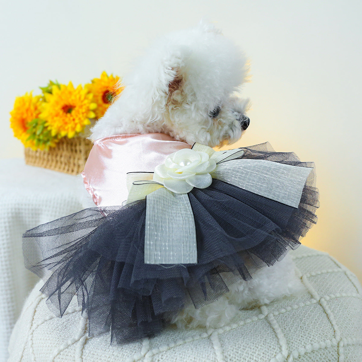 Dog Or Cat Clothes Lady's Wedding Dress - canrusupet