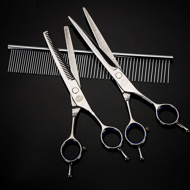 Professional Dog Grooming Scissors Hair Trimming Set canrusupet