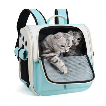 Double Shoulder Pet Self Backpack - canrusupet