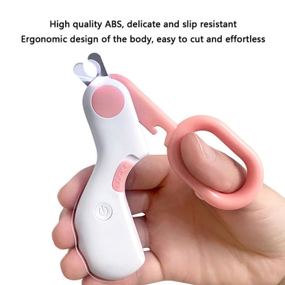 LED Lamp MINI Nail Clippers For Cat And Dog Universal canrusupet