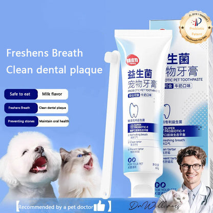 Probiotic Dog Toothpaste For Cat And dog Universal Type canrusupet