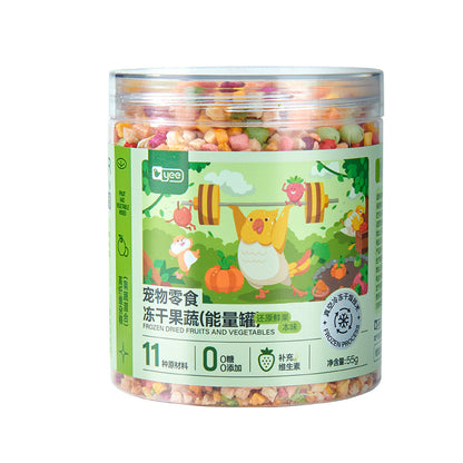 Bird Snack Fruit and Vegetables Freeze-dried