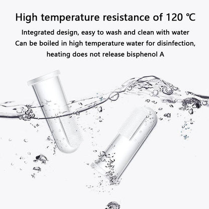 Silicone Rubber Finger Cuff Style Dog Toothbrush canrusupet