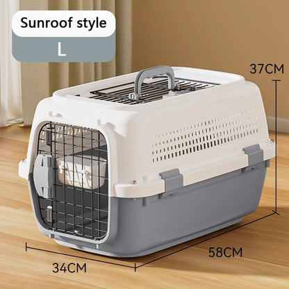 Outdoors Pet Carrier For Cats & Dogs | Portable Travel Bag canrusupet