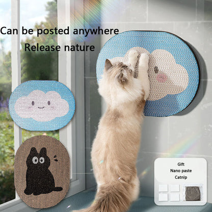 Durable Wall-Mounted Cat Scratcher | Furniture Protector canrusupet
