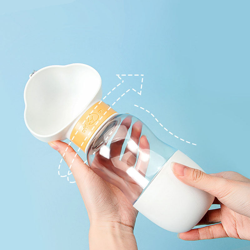 Outdoor Dog Walking Portable Dog Water Bottle canrusupet