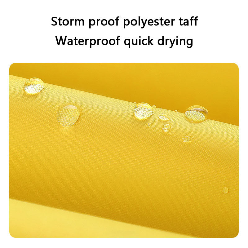 Waterproof Dog Raincoat For Large Dogs - Color-Block Design canrusupet