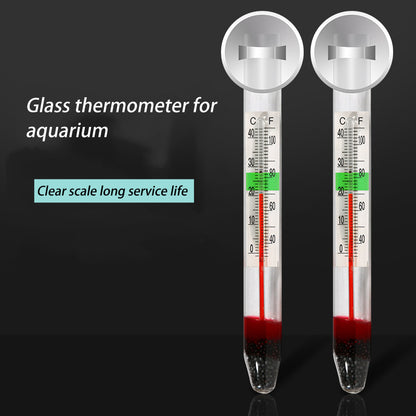 Fish Water Thermometer Aquarium Thermometer - canrusupet