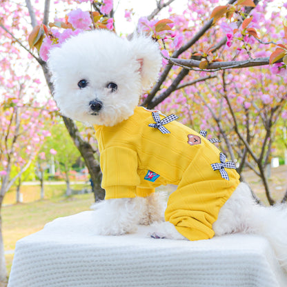 Dog Or Cat Clothes Pet Bear Housewear - canrusupet