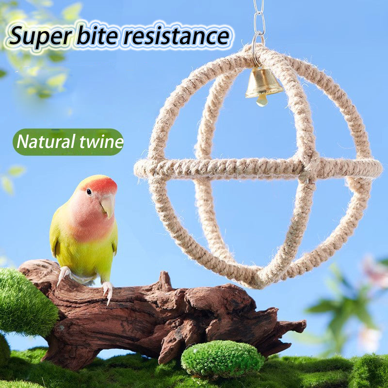 Parrot Exquisite Ball Climbing Ladder Cage Toy