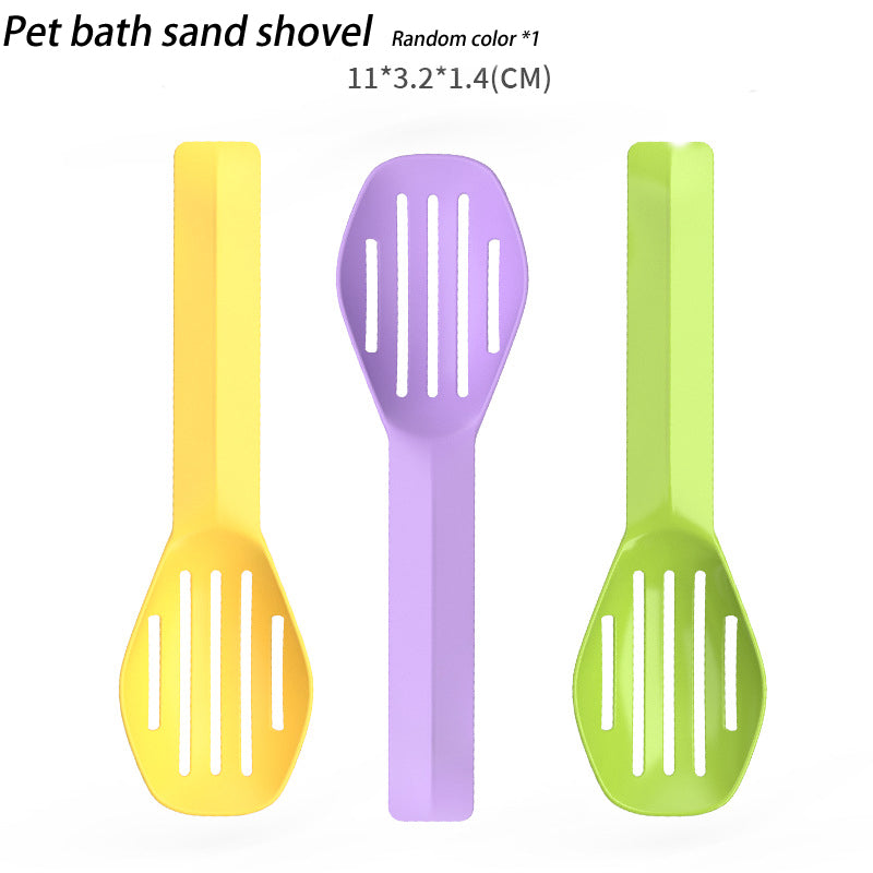 Hamster Bathroom Shovel Bath Room with Hourglass Shovel - canrusupet