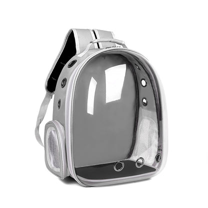 Portable Space Capsule Transparent Cat Pet Travel Bag - canrusupet