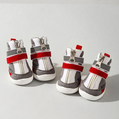 Dog Snow Boots: Winter Slip-Resistant Durable Shoes For Dogs canrusupet