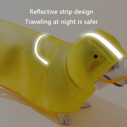 Dog Raincoat Waterproof 4-Leg Full Coverage For Corgi canrusupet