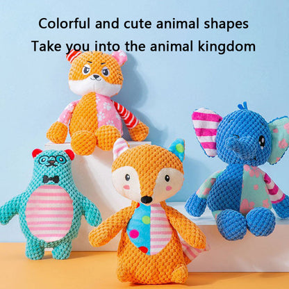 Plush Squeaky Dog Toys - Chew Toy For Small/Medium Dogs canrusupet