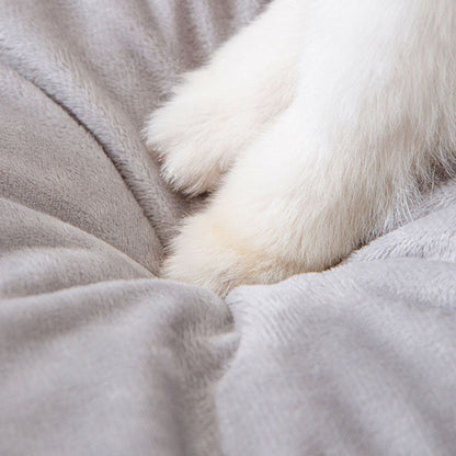 Cradle Style Semi Enclosed Dog Kennel For Small Dogs Cats canrusupet