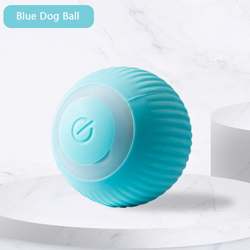 Chew-Proof Self-Rolling Dog Toys - Interactive Fetch Ball canrusupet