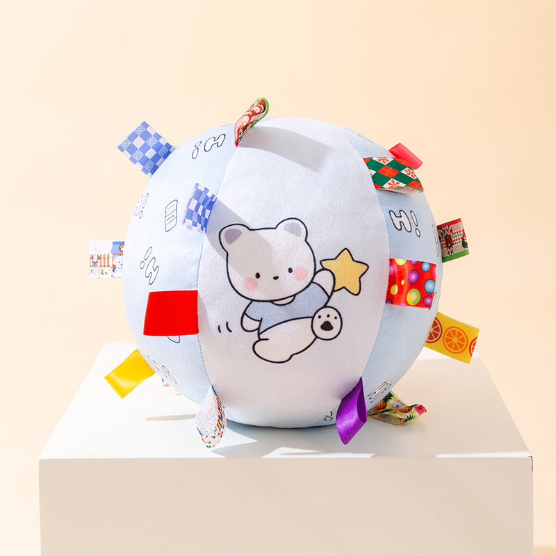 Squeaky Dog Toys - Durable Plush Chew Ball For Large Dogs canrusupet