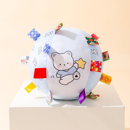 Squeaky Dog Toys - Durable Plush Chew Ball For Large Dogs canrusupet