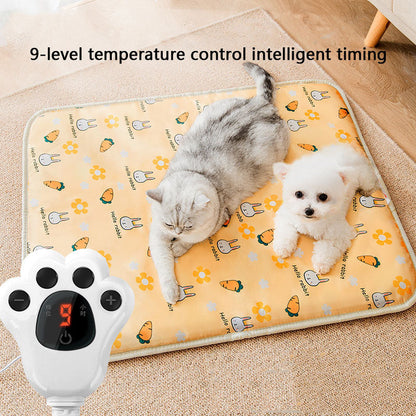 Dog Kennel Heated Pad Waterproof Heating Mat For Dogs & Cats canrusupet