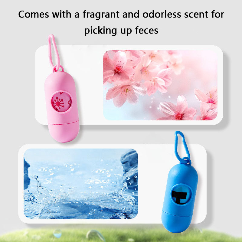 Biodegradable Dog Poop Bags On-the-Go Waste Disposal For Pet canrusupet