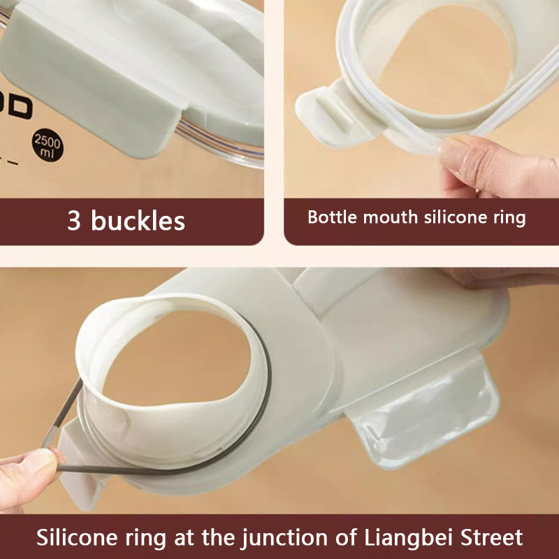 Moisture-proof Sealing Dog Food Container With Scale canrusupet