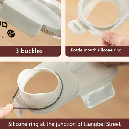 Moisture-proof Sealing Dog Food Container With Scale canrusupet