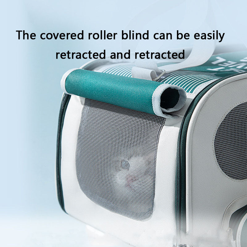 Pet Carrier Bag For Dogs - Cat & Dog Backpack For Car Travel canrusupet