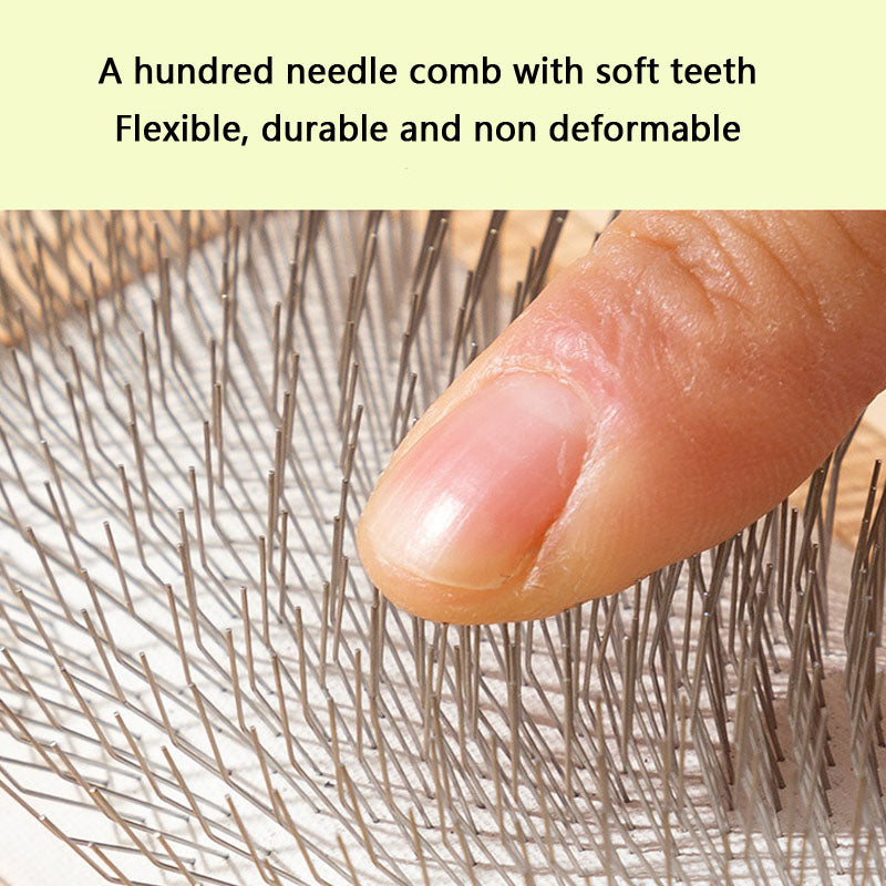 Air Cushion Comb Dog Brush With Woodiness For Cats Dogs canrusupet