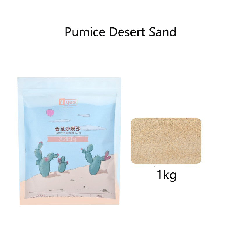 Hamster Bath Sand Urine Sand Golden Bear Deodorant Small Pet Bath Supplies - canrusupet