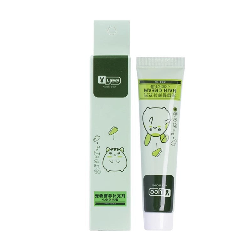 Rabbit Hair Cream Fuzz Ball - canrusupet