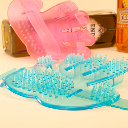 Glove Style Dog Brush Specially Designed For Pet Bathing canrusupet
