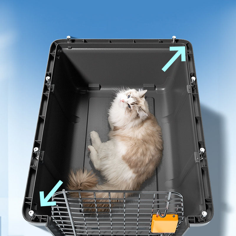 Outdoors Pet Carrier For Cats & Dogs - Portable Travel Crate canrusupet
