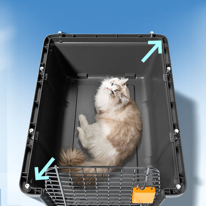 Outdoors Pet Carrier For Cats & Dogs - Portable Travel Crate canrusupet