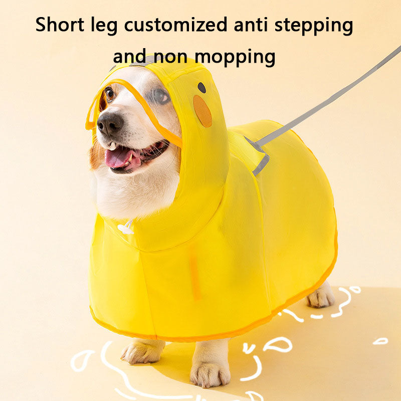 Dog Raincoat Waterproof 4-Leg Full Coverage For Corgi canrusupet