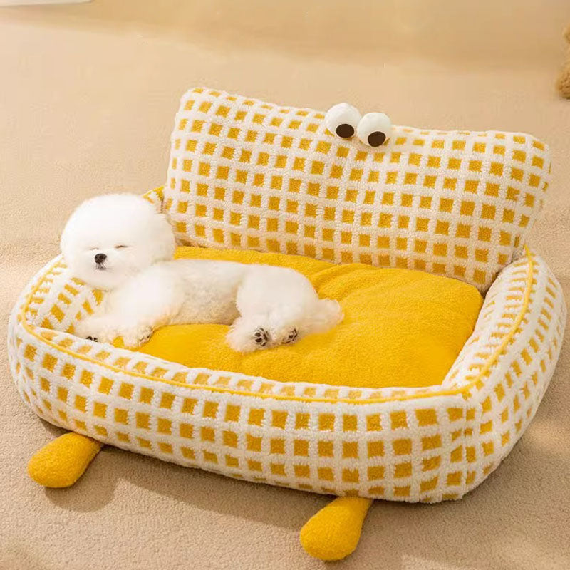 Removable Sofa Style Dog Kennel For Small Dogs Cats canrusupet