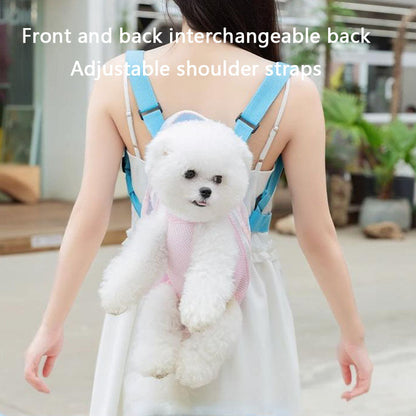 Dog Backpack Carrier - Dual Shoulder For Small Dogs & Cats canrusupet