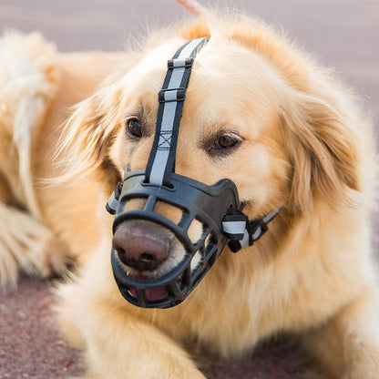 Anti Bite Mesh Rubber Dog Muzzle For Medium To Large Dogs canrusupet